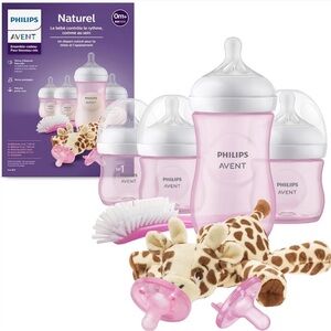 ⭐NEW ⭐ Philips Avent Natural Baby Bottles Set w/ Natural Response Nipple